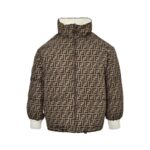 Fendi 24ss FF monogram double-sided down jacket