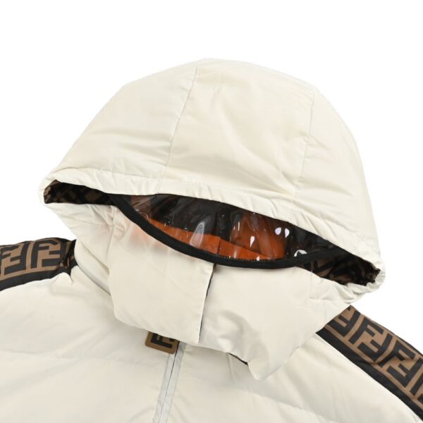 Fendi 24ss FF monogram double-sided down jacket