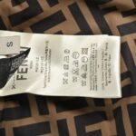Fendi 24ss FF monogram double-sided down jacket