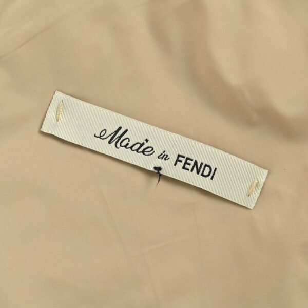 Fendi 24ss Green FF Reversible Nylon Jacket with Hood