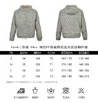 Fendi 24ss Green FF Reversible Nylon Jacket with Hood