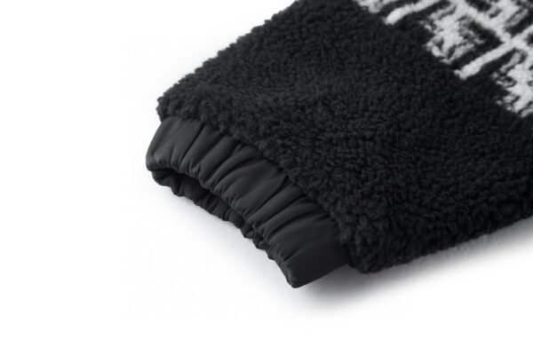 Fendi Half-zip color-block lambswool jacket