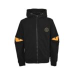 Fendi Rubber zip-up hooded jacket