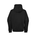 Fendi Rubber zip-up hooded jacket
