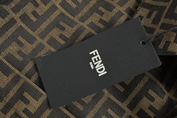 Fendi FF Jacquard shirt collar jacket