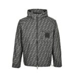 Fendi FF full print windbreaker zipper jacket