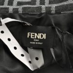 Fendi FF full print windbreaker zipper jacket