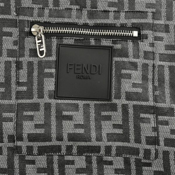 Fendi FF full print windbreaker zipper jacket