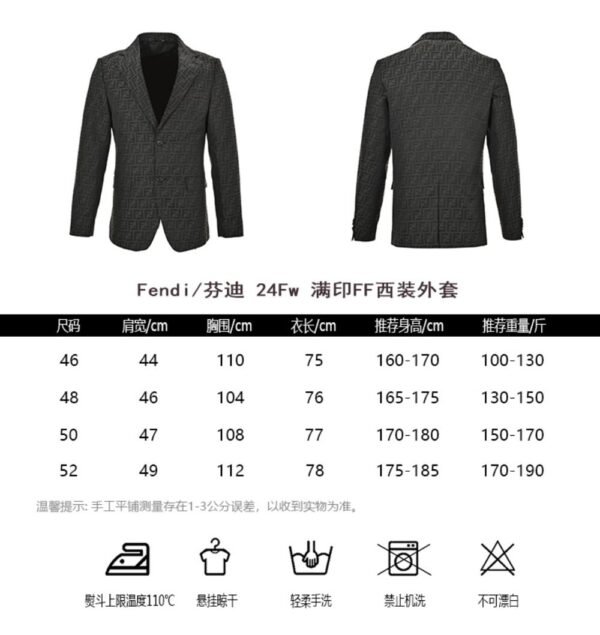 Fendi  24ss FF print blazer