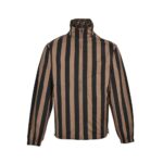 Fendi Printed stand collar jacket