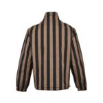 Fendi Printed stand collar jacket