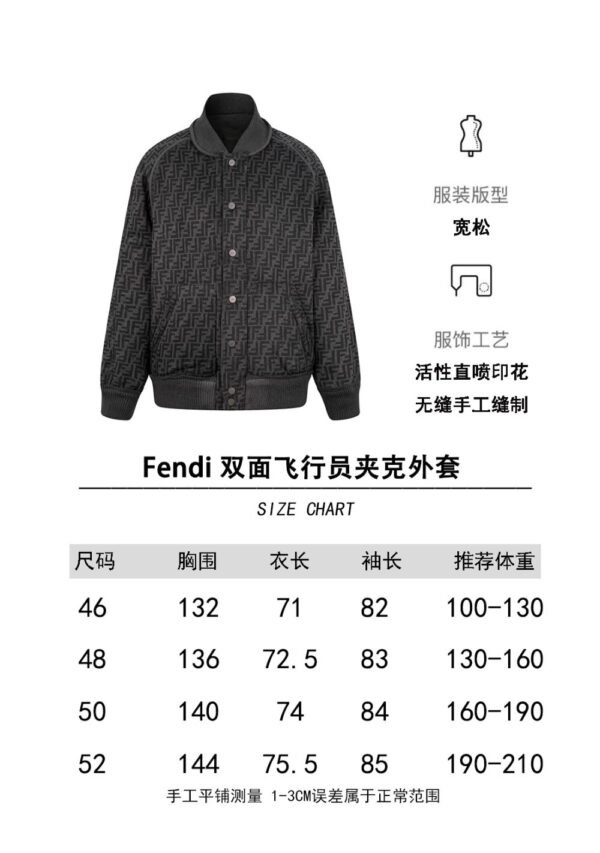 Fendi Double Face Bomber Jacket