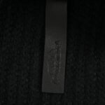 Chrome hearts Silver Zip Wool Cardigan Jacket