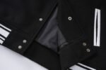Chrome hearts Embroidered horseshoe baseball jacket