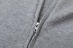 Chrome hearts Hot Diamond Zipper Knitted Sweater Hooded Jacket