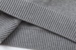 Chrome hearts Hot Diamond Zipper Knitted Sweater Hooded Jacket
