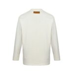 Louis Vuitton Cup Print Embroidered Long Sleeve T-Shirt