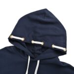 Louis Vuitton Hemp rope knot embroidered hoodie