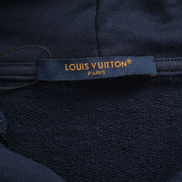 Louis Vuitton Hemp rope knot embroidered hoodie