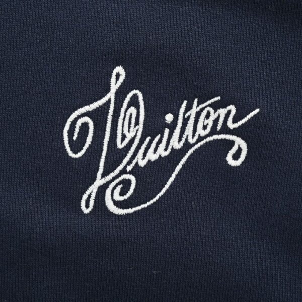 Louis Vuitton Hemp rope knot embroidered hoodie