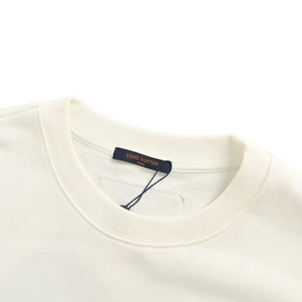 Louis Vuitton Logo foam print sweatshirt