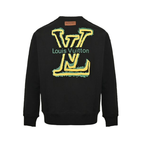 Louis Vuitton Logo foam print sweatshirt