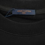 Louis Vuitton Logo foam print sweatshirt