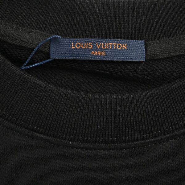 Louis Vuitton Logo foam print sweatshirt
