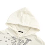 Louis Vuitton Airplane lettering logo print hoodie