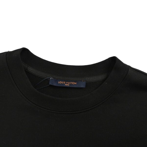Louis Vuitton 24Fw Graffiti Print Crewneck Sweatshirt