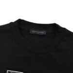 Louis Vuitton Long-sleeved T-shirt with inset embroidery