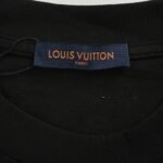 Louis Vuitton Long-sleeved T-shirt with inset embroidery