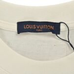 Louis Vuitton Long-sleeved T-shirt with inset embroidery