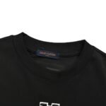Louis Vuitton 24Fw contrast color logo embroidery long sleeves