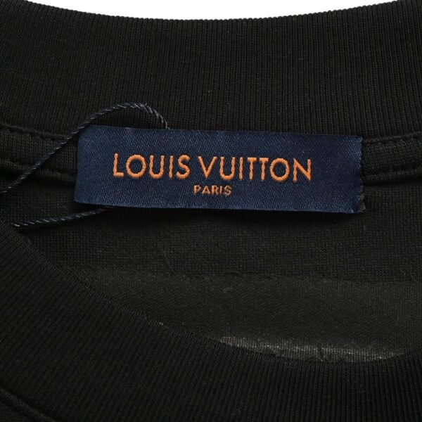 Louis Vuitton 24Fw contrast color logo embroidery long sleeves