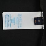 Louis Vuitton 24Fw contrast color logo embroidery long sleeves