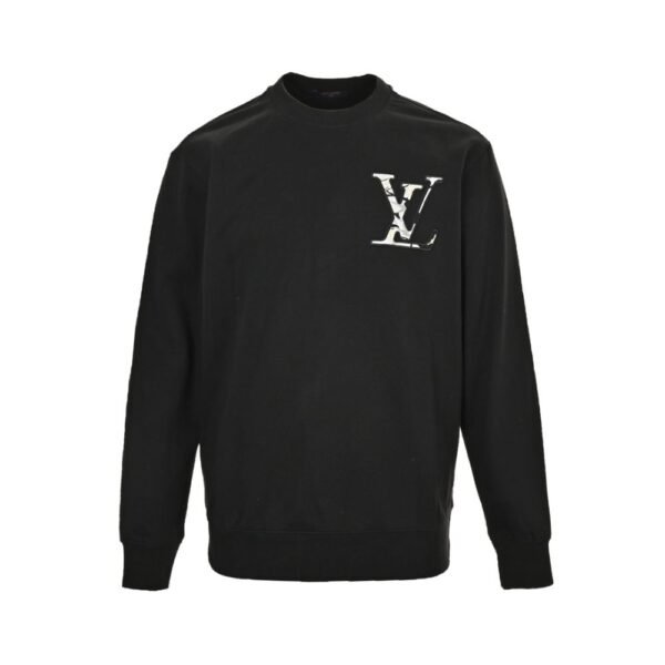 Louis Vuitton Ski logo embroidered sweatshirt