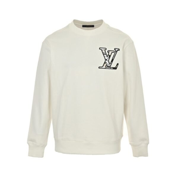 Louis Vuitton Ski logo embroidered sweatshirt