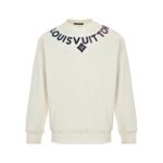Louis Vuitton Gradient Toothbrush Embroidered Letters Sweatshirt