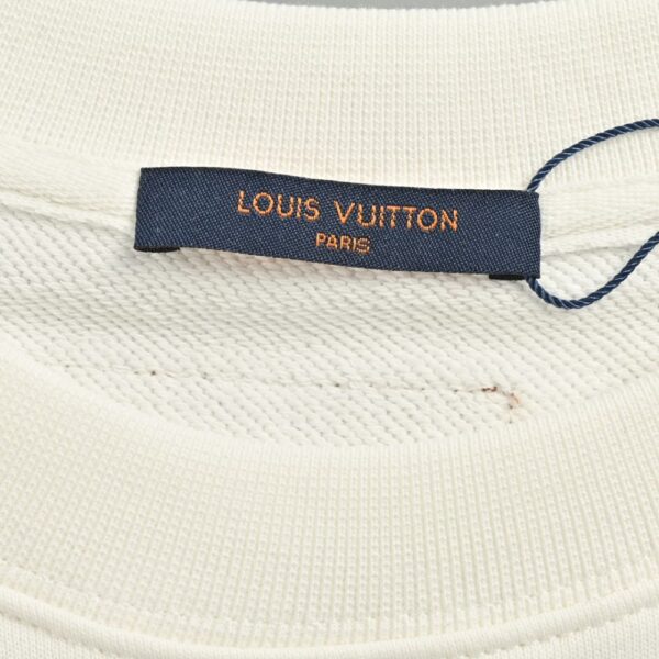Louis Vuitton Gradient Toothbrush Embroidered Letters Sweatshirt