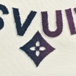 Louis Vuitton Gradient Toothbrush Embroidered Letters Sweatshirt