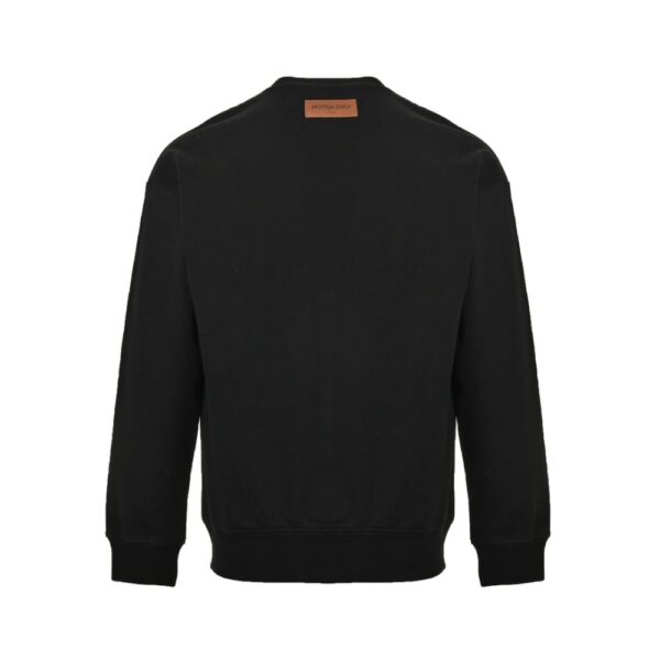 Louis Vuitton Gradient Toothbrush Embroidered Letters Sweatshirt