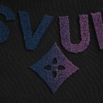 Louis Vuitton Gradient Toothbrush Embroidered Letters Sweatshirt