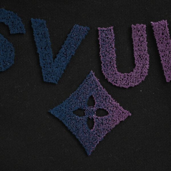 Louis Vuitton Gradient Toothbrush Embroidered Letters Sweatshirt