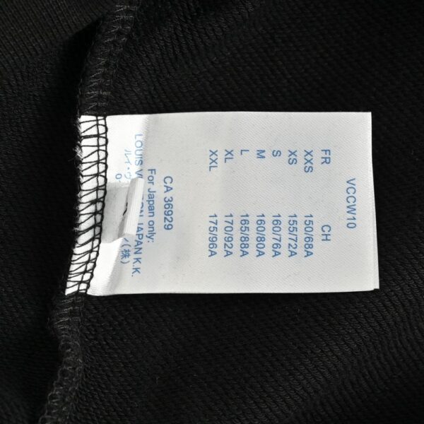 Louis Vuitton Gradient Toothbrush Embroidered Letters Sweatshirt
