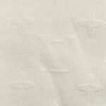 Louis Vuitton 24Fw all over print monogram flocking print sweatshirt