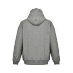 Gucci Small Logo Embroidered Space Cotton Zipper Hoodie