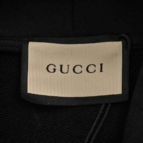 Gucci 24Fw Full-color logo lettering embroidered hoodie