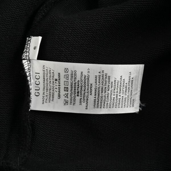 Gucci 24Fw Full-color logo lettering embroidered hoodie