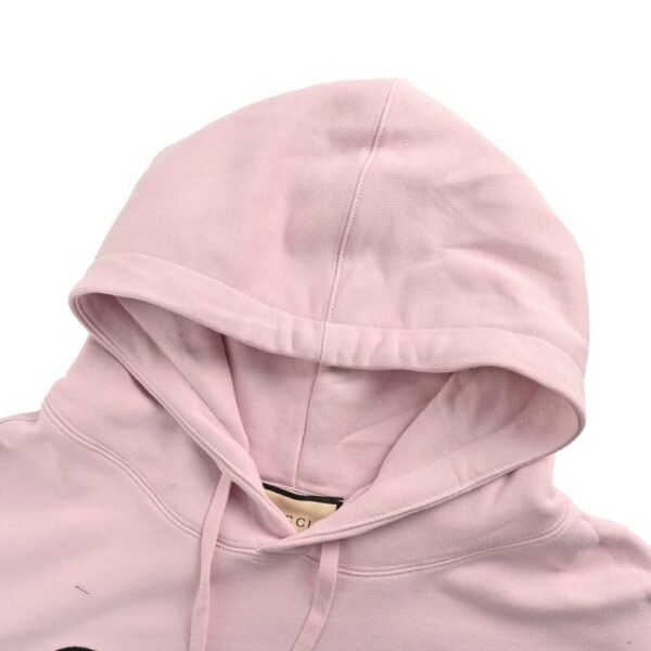 Gucci 24Fw Full-color logo lettering embroidered hoodie